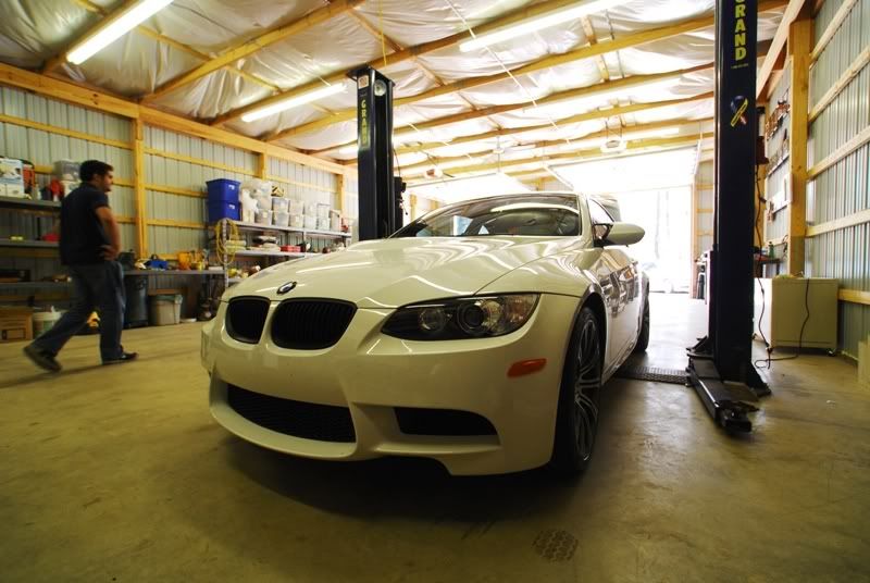 Local DIY/mod install day 2 at Clem's garage